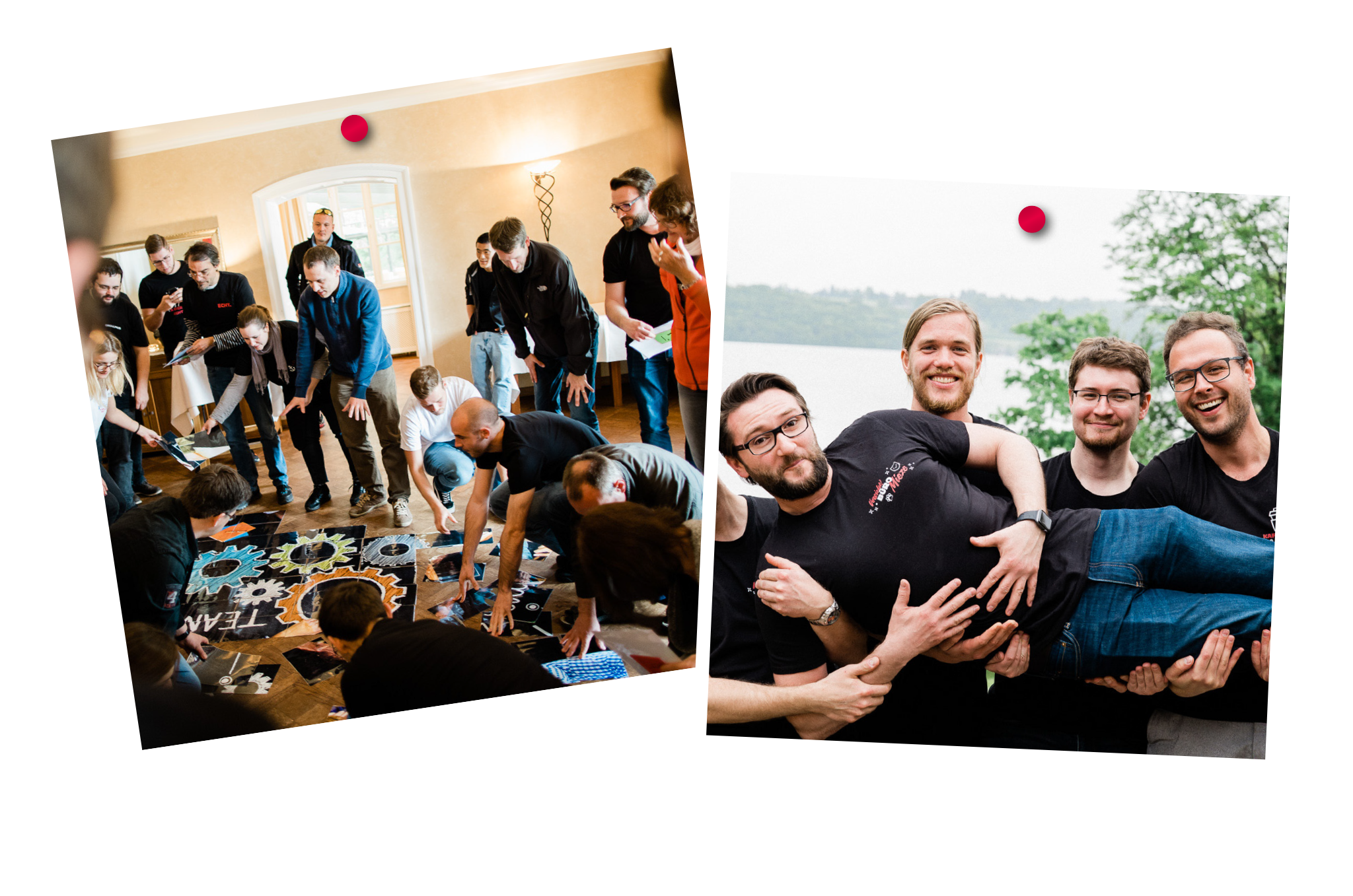 Teamwork ist uns wichtig
